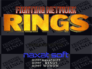 Fighting Network Rings - Screenshot - Game Title Image