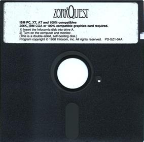 ZorkQuest: Assault on Egreth Castle - Disc Image