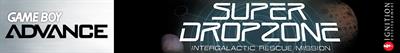 Super Dropzone: Intergalactic Rescue Mission - Banner Image