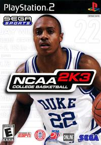 NCAA College Basketball 2K3 - Box - Front Image