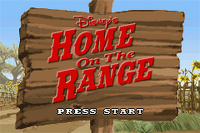 Disney's Home on the Range - Screenshot - Game Title Image
