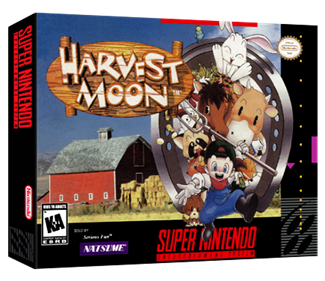 Harvest Moon - Box - 3D Image