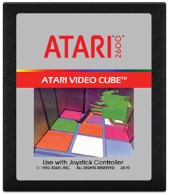 Atari Video Cube - Cart - Front