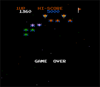 Galaxian - Screenshot - Game Over Image
