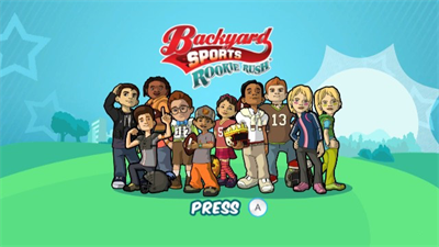 Backyard Sports: Rookie Rush - Screenshot - Game Title Image
