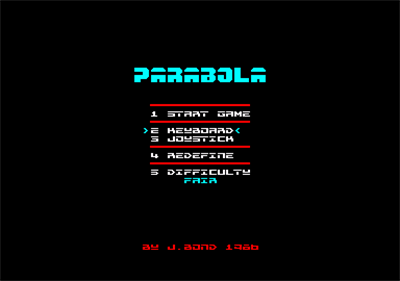 Parabola - Screenshot - Game Select Image