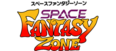 Space Fantasy Zone - Clear Logo Image