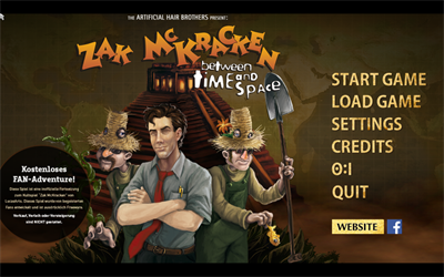 Zak McKracken: Between Time and Space: Director's Cut  - Screenshot - Game Title Image