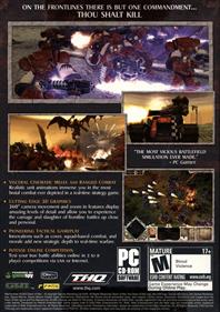 Warhammer 40,000: Dawn of War - Box - Back Image