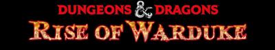 Dungeons & Dragons: Rise of Warduke - Banner Image