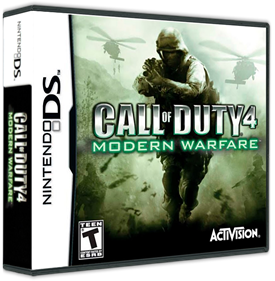 Call of Duty 4: Modern Warfare - Box - 3D Image