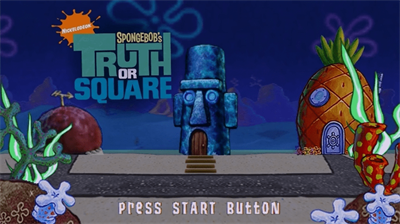 SpongeBob's Truth or Square - Screenshot - Game Title Image