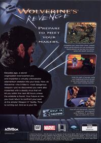 X2: Wolverine's Revenge - Box - Back Image