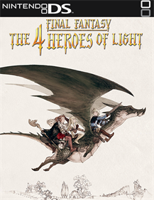 Final Fantasy: The 4 Heroes of Light - Fanart - Box - Front Image