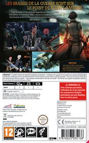 The Legend of Heroes: Trails of Cold Steel III - Box - Back Image