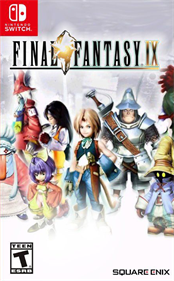 Final Fantasy IX - Fanart - Box - Front