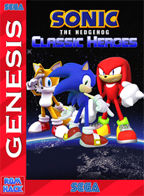 Sonic Classic Heroes - Fanart - Box - Front Image