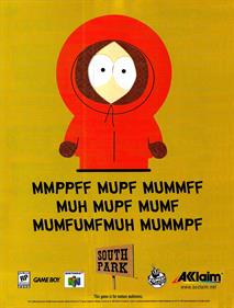South Park - Advertisement Flyer - Front Image