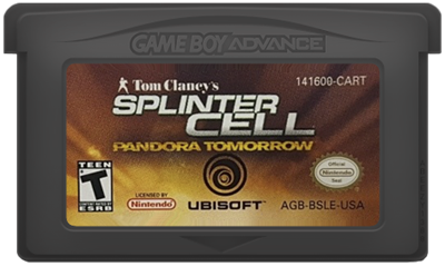 Tom Clancy's Splinter Cell: Pandora Tomorrow - Cart - Front Image