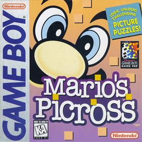 Mario's Picross - Box - Front Image