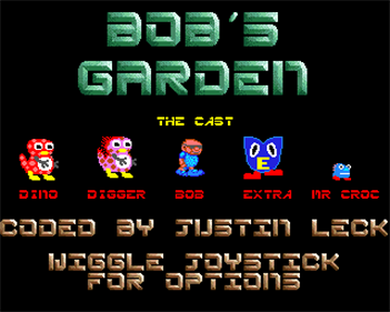 Bob's Garden - Screenshot - Game Title Image