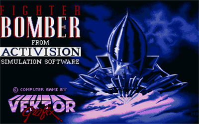 Fighter Bomber: Advanced Mission Disc - Screenshot - Game Title Image