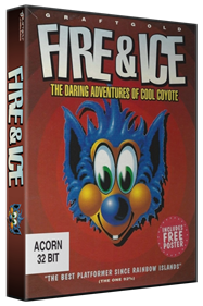 Fire & Ice: The Daring Adventures of Cool Coyote - Box - 3D Image