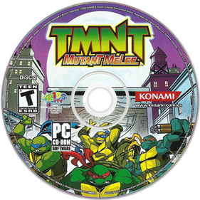 TMNT: Mutant Melee - Disc Image