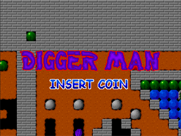 Digger Man - Screenshot - Game Title Image