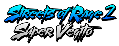 Streets of Rage 2: Super Vegito - Clear Logo Image