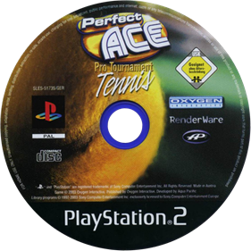 Perfect Ace: Pro Tournament Tennis - Disc Image