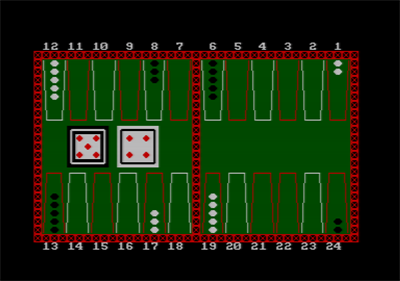 Backgammon (Cascade Games) - Screenshot - Gameplay Image