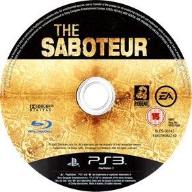 The Saboteur - Disc Image
