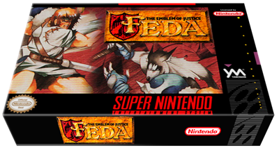 FEDA: The Emblem of Justice - Box - 3D Image