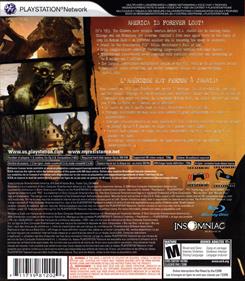 Resistance 2 - Box - Back Image