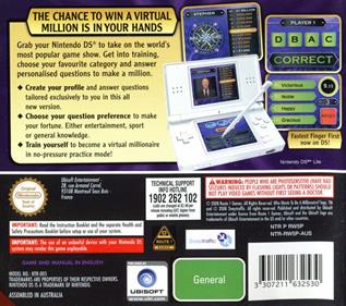 Who Wants to be a Millionaire: 2nd Edition - Box - Back Image