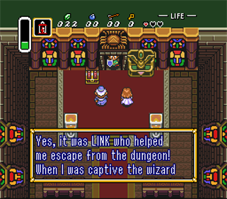 The Legend of Zelda: A Link to the Past - Screenshot - Gameplay Image