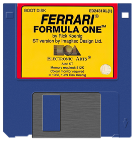 Ferrari Formula One - Fanart - Disc Image