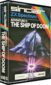 Adventure C: Ship of Doom - Box - 3D Image
