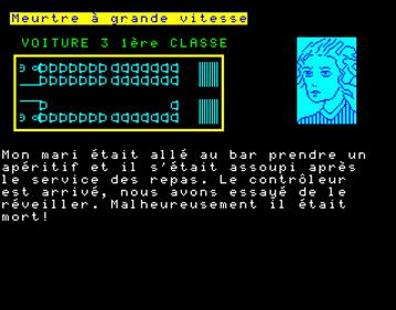 Meurtre a Grande Vitesse - Screenshot - Gameplay Image