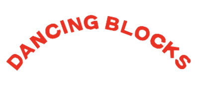 Dancing Blocks - Clear Logo Image