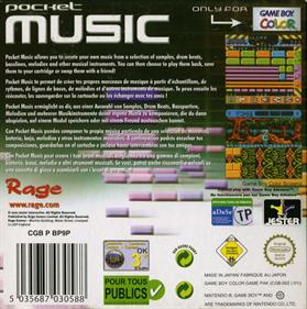 Pocket Music - Box - Back Image