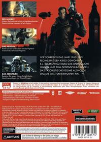 Wolfenstein: The New Order - Box - Back Image