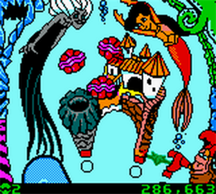 Disney's The Little Mermaid II: Pinball Frenzy - Screenshot - Gameplay Image