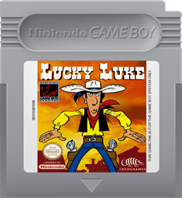 Lucky Luke - Fanart - Cart - Front