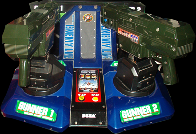 Behind Enemy Lines - Arcade - Control Panel Image