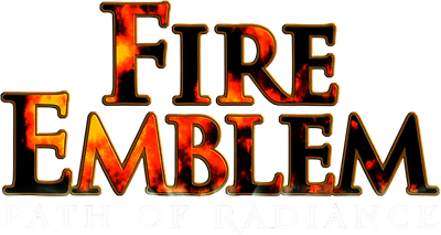 Fire Emblem: Path of Radiance - Clear Logo Image