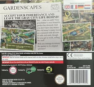 Gardenscapes - Box - Back Image