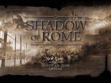 Shadow of Rome - Screenshot - Game Select Image