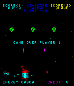 Ozma Wars - Screenshot - Game Over Image